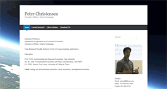 Desktop Screenshot of peterchristensen.net