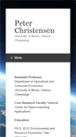 Mobile Screenshot of peterchristensen.net
